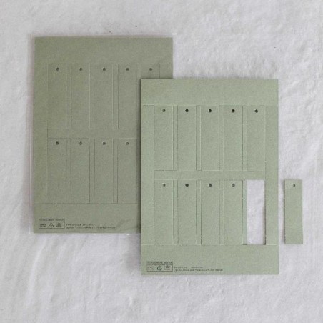 TAG RETTANGOLARE cm2x7 VERDE SALVIA 50pz IN FOGLIO A/5 PREFUSTELLATO 10pz 250gr [2060991-00.jpg]