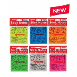 POST-IT MEMO 76x76 Trasp.NEUTRO 24pz [2461006-10.jpg]