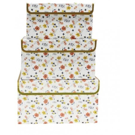 SET 3 SCATOLE RETT.FLOWERS Ch.MAGNETICA MISURE 26x18x14-23x16x12-20x14x11cm [2223024-00.jpg]