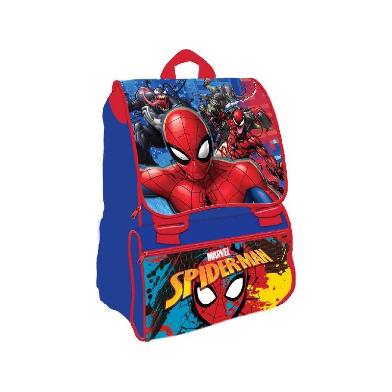 ZAINO SCUOLA ESTENSIBILE SPIDERMANeco SPALLACCI IMBOTTITI, ALTA CAPIENZA [7110302-00.jpg]