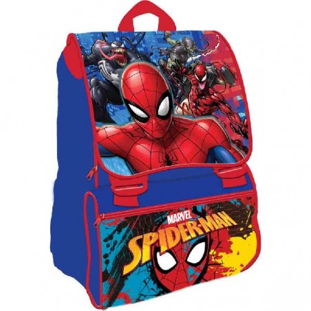 ZAINO SCUOLA ESTENSIBILE SPIDERMANeco SPALLACCI IMBOTTITI, ALTA CAPIENZA [7110302-00.jpg]