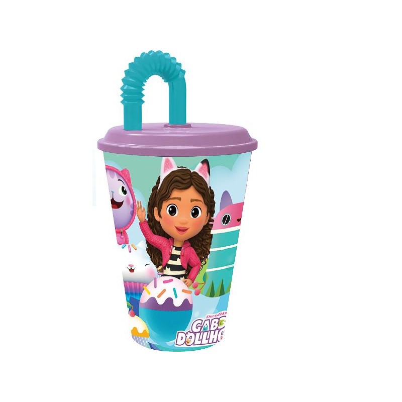 BICCHIERE CON CANNUCCIA GABBYS DOLLHOUSE [0300129-00.jpg]