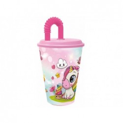 BICCHIERE CON CANNUCCIA UNICORN [0300133-00.jpg]