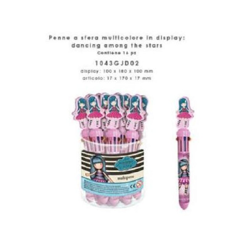 ---PENNA 10 COLORI 16pz GORJUSS [0104302-00.jpg]