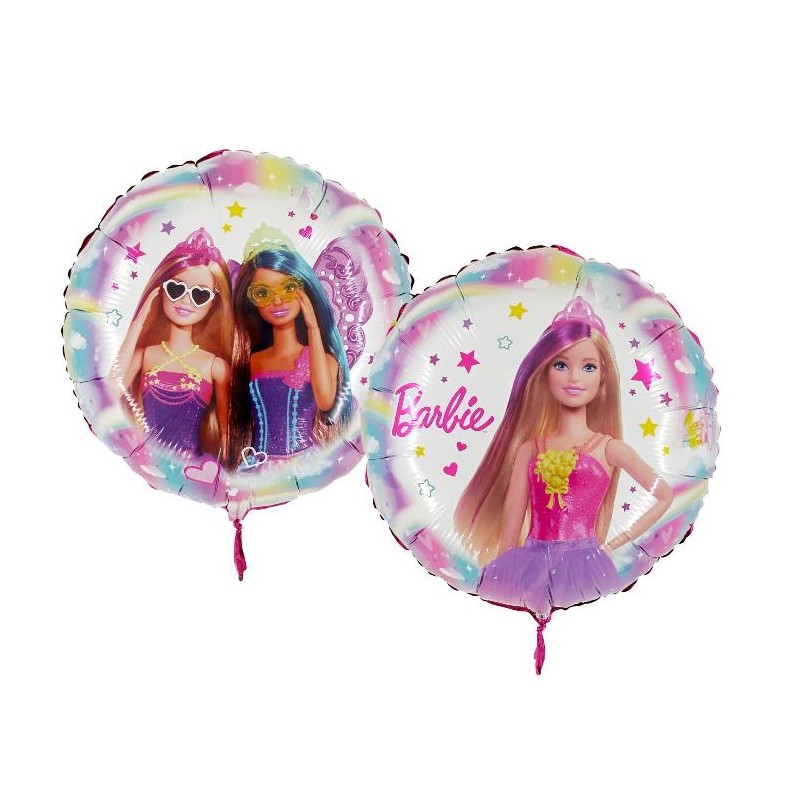 FOIL TONDO 46cm BARBIE DOUBLEface [8413276-00.jpg]