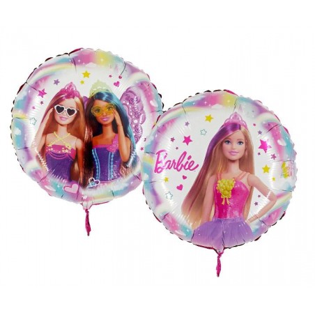 FOIL TONDO 46cm BARBIE DOUBLEface [8413276-00.jpg]