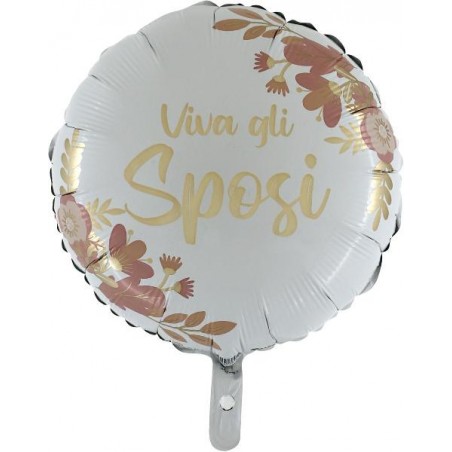 FOIL TONDO 45cm W GLI SPOSI [8413021-00.jpg]