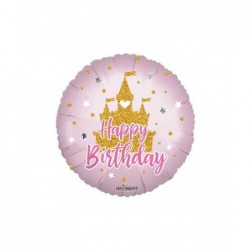 FOIL 46cm H.B.day ROSA CASTELLO PRINCES [8413020-00.jpg]
