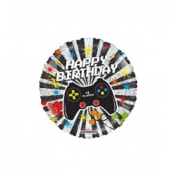FOIL 46cm H.B.day TONDO VIDEOGAME [8413025-00.jpg]