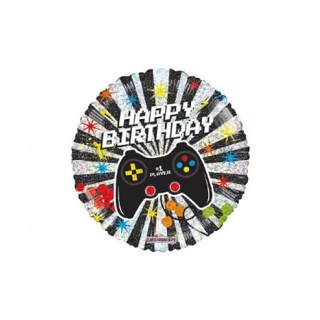 FOIL 46cm H.B.day TONDO VIDEOGAME [8413025-00.jpg]