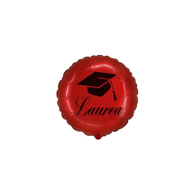 FOIL 46cm LAUREA ROSSO CAPPELLO NERO [8413041-00.jpg]