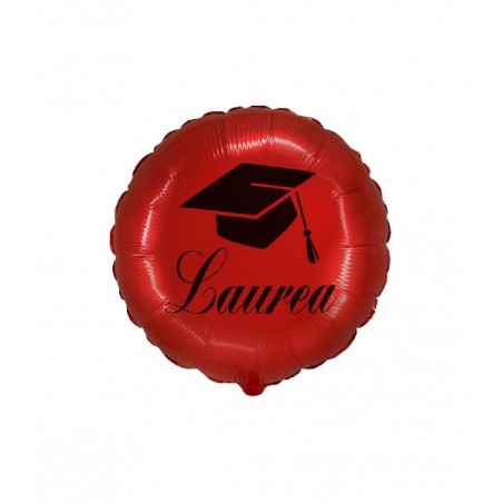 FOIL 46cm LAUREA ROSSO CAPPELLO NERO [8413041-00.jpg]