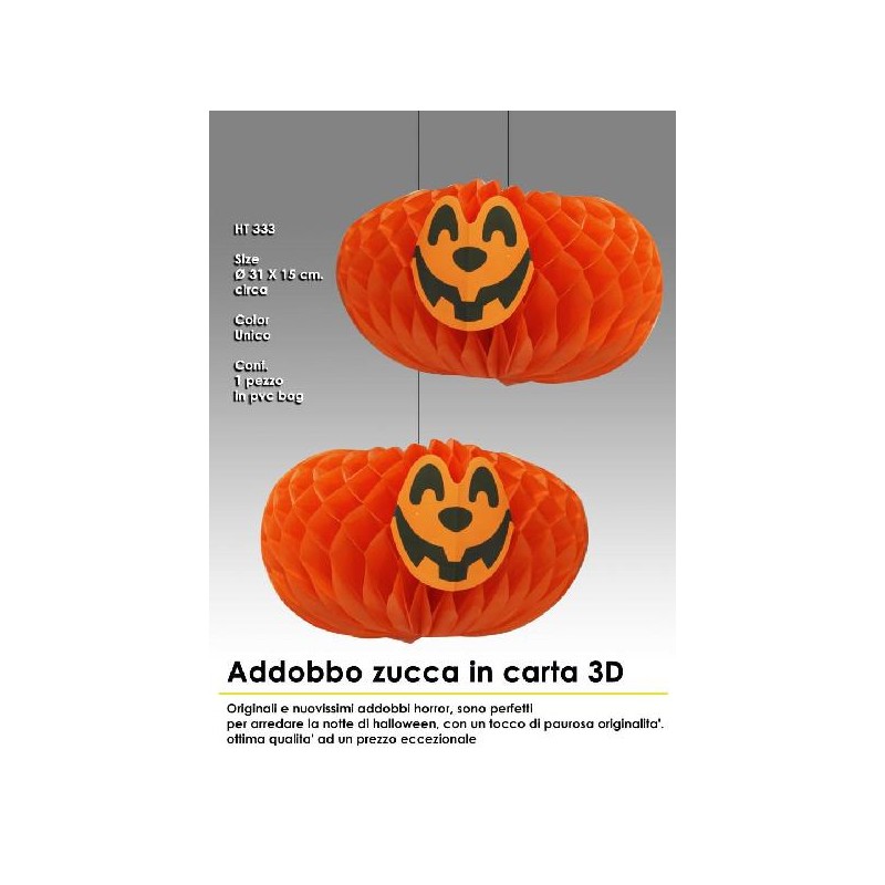 ZUCCA 3D APPENDIBILE d31x15cm [9040413-00.jpg]