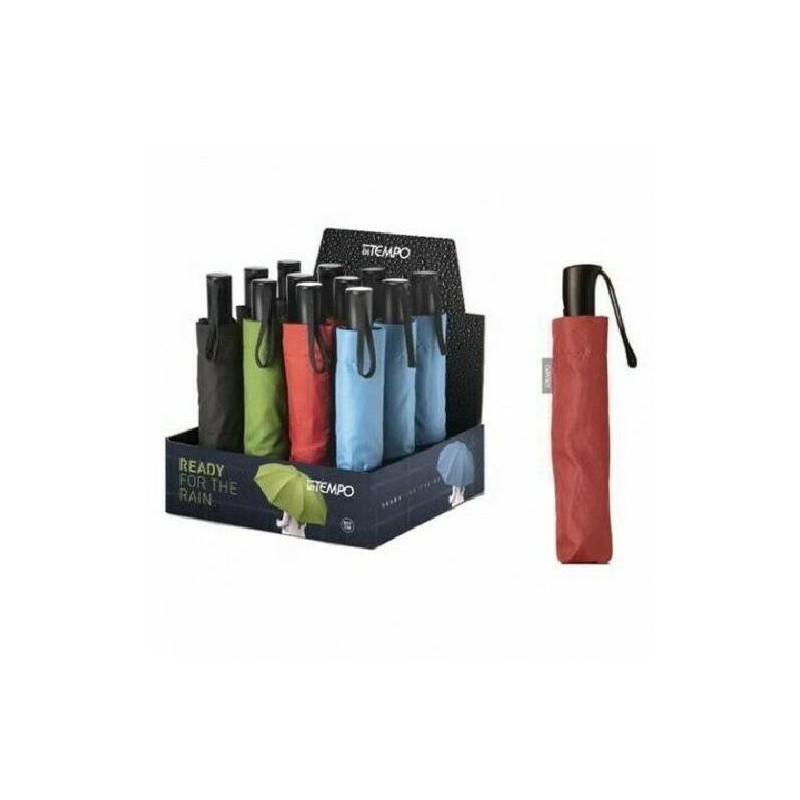 OMBRELLO COMPACT READY 97cm [9250RD-00.jpg]