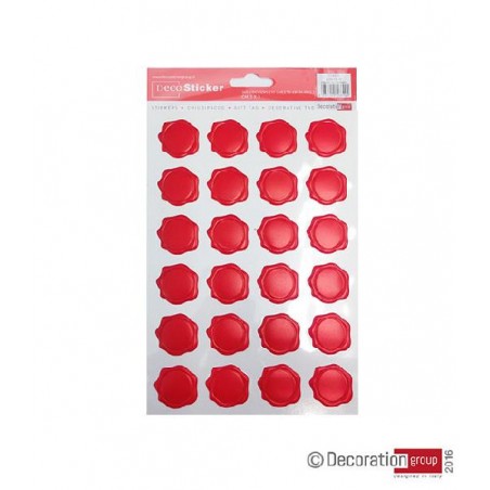 CONFEZIONE 48pz CERALACCA PVC ROSSO 3x3 [9901056-00.jpg]