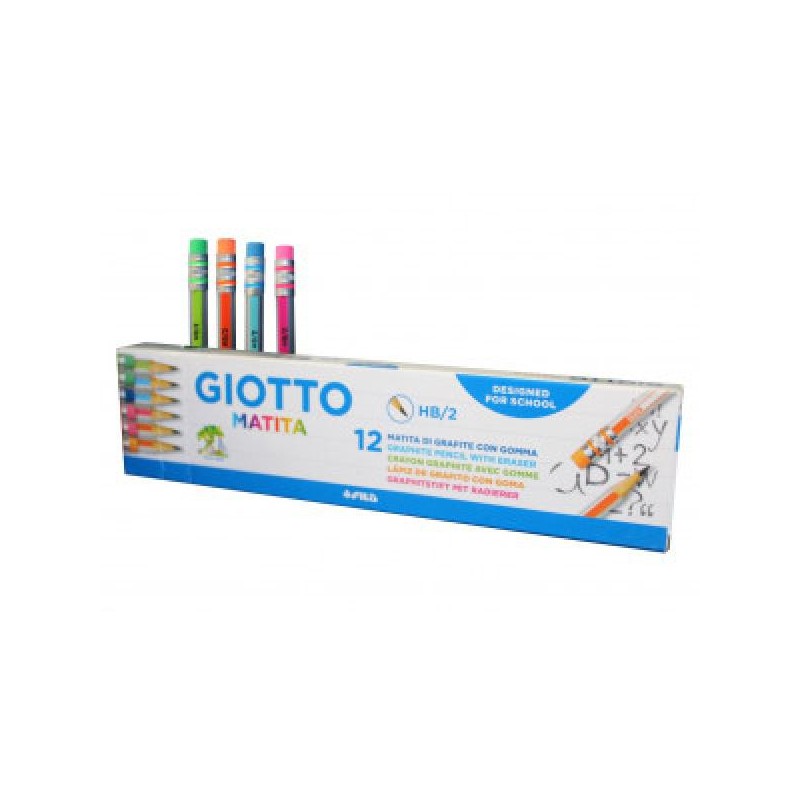GIOTTO MATITA C/GOMMA Color HB [FILA233200-00.jpg]