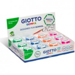 GIOTTO GOMMA ESAGONALE Color 48pz [FILA233300-00.jpg]
