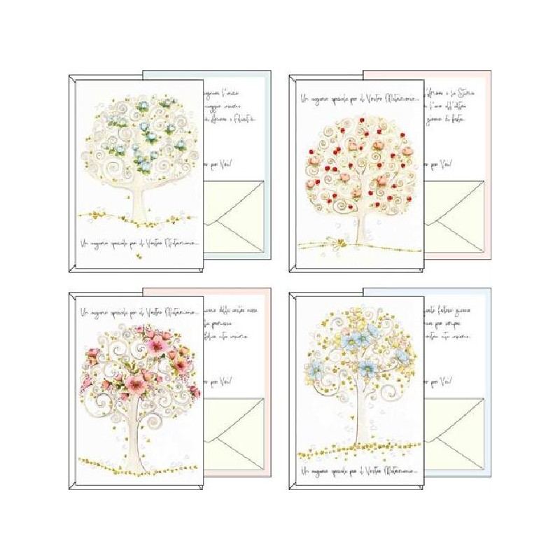 AUGURICARD NOZZE P/SOLDI ALBERO VITA [K17985101-00.jpg]