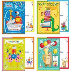 AUGURICARD BC ANIMALI IN FESTA 4s [K07557502-00.jpg]