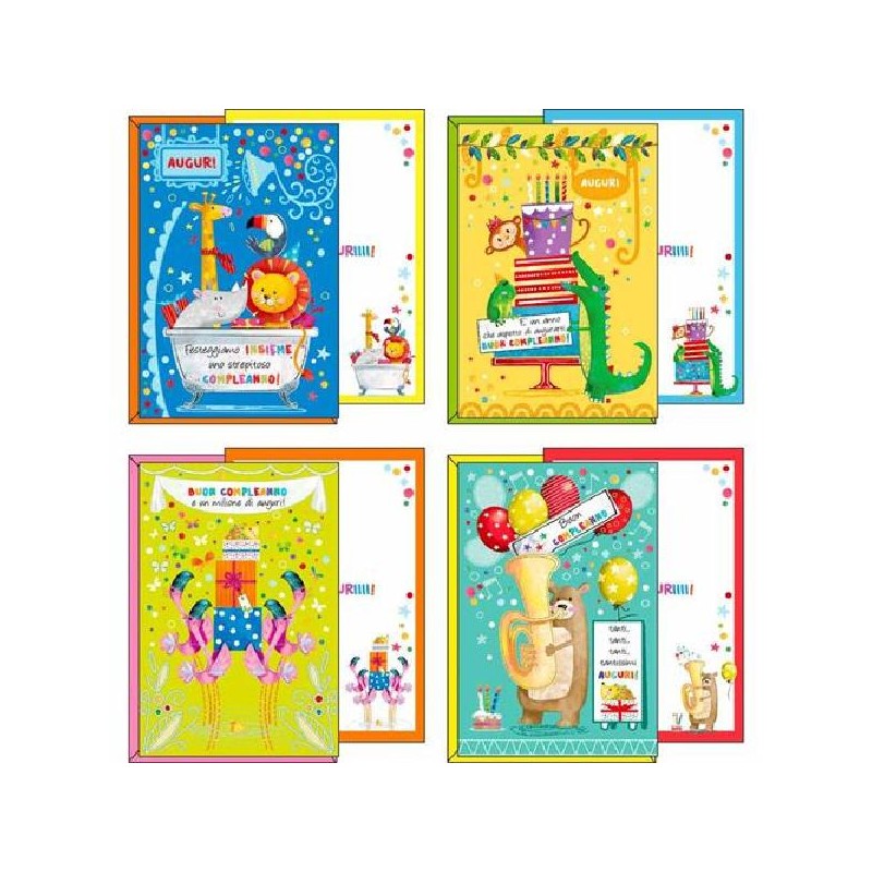 AUGURICARD BC ANIMALI IN FESTA 4s [K07557502-00.jpg]
