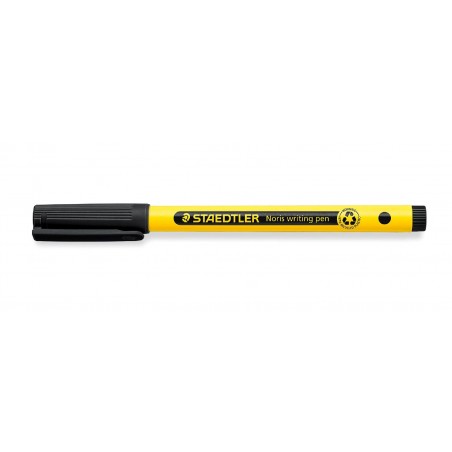 PENNA STAEDTLER 307 NERO FINELINER 0,6mm PUNTA FELTRO FUSTO PLASTICA RECICLATA [1211060-00.jpg]