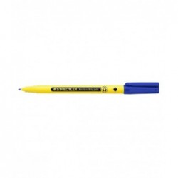 PENNA STAEDTLER 307 BLU FINELINER 0,6mm PUNTA FELTRO FUSTO PLASTICA RECICLATA [1211070-00.jpg]