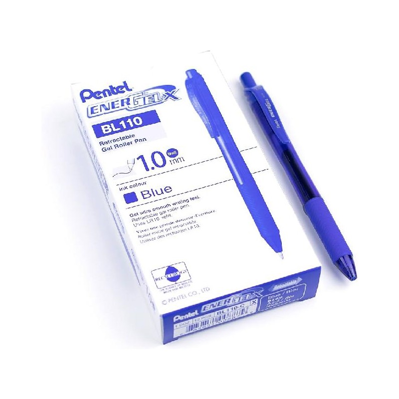 PENTEL ENERGEL BL-110 Scatto 12pz BLU [1121070-00.jpg]