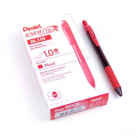 PENTEL ENERGEL BL-110 Scatto 12pz ROSSO [1121080-00.jpg]