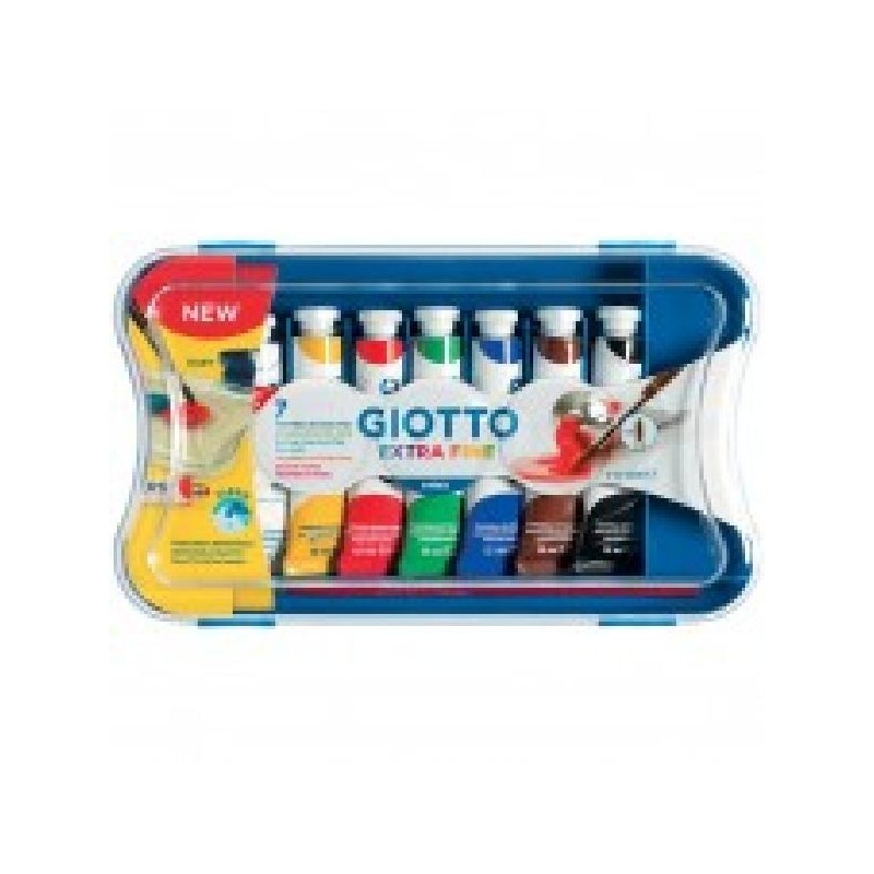 GIOTTO TEMPERE 7pz tubo4-12ml [FILA303100-00.jpg]