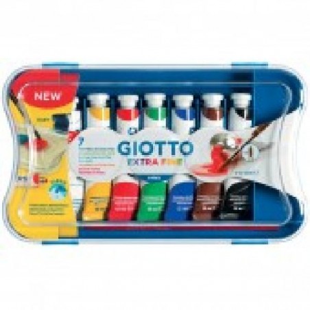 GIOTTO TEMPERE 7pz tubo4-12ml [FILA303100-00.jpg]