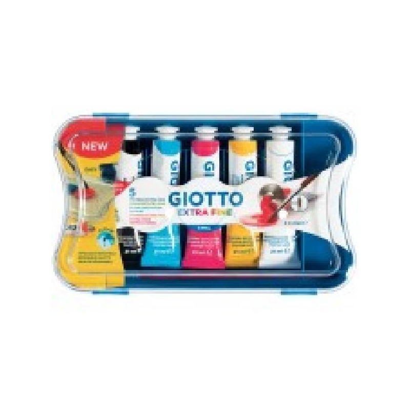 GIOTTO TEMPERE tubo7 ast.5pz PRIMARI [FILA327100-00.jpg]