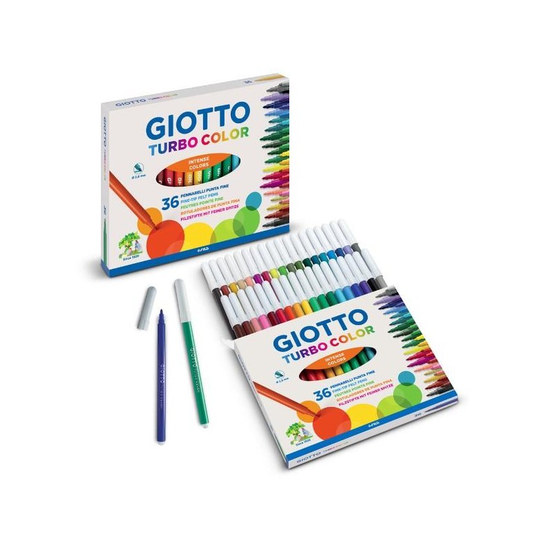 GIOTTO TURBOCOLOR AST. 36pz [FILA418000-00.jpg]