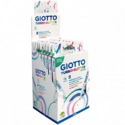 GIOTTO TURBO GLITTERpastel ast.8pz [FILA426300-00.jpg]