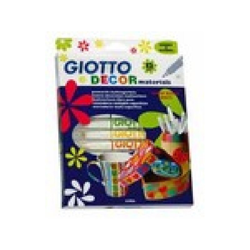 GIOTTO DECOR MATERIALS 12pz [FILA453400-00.jpg]