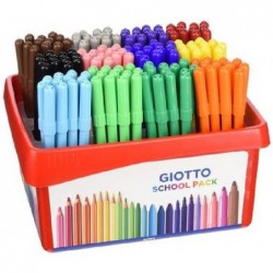 GIOTTO TURBOCOLOR SCHOOLPACK 144pz [FILA523800-00.jpg]