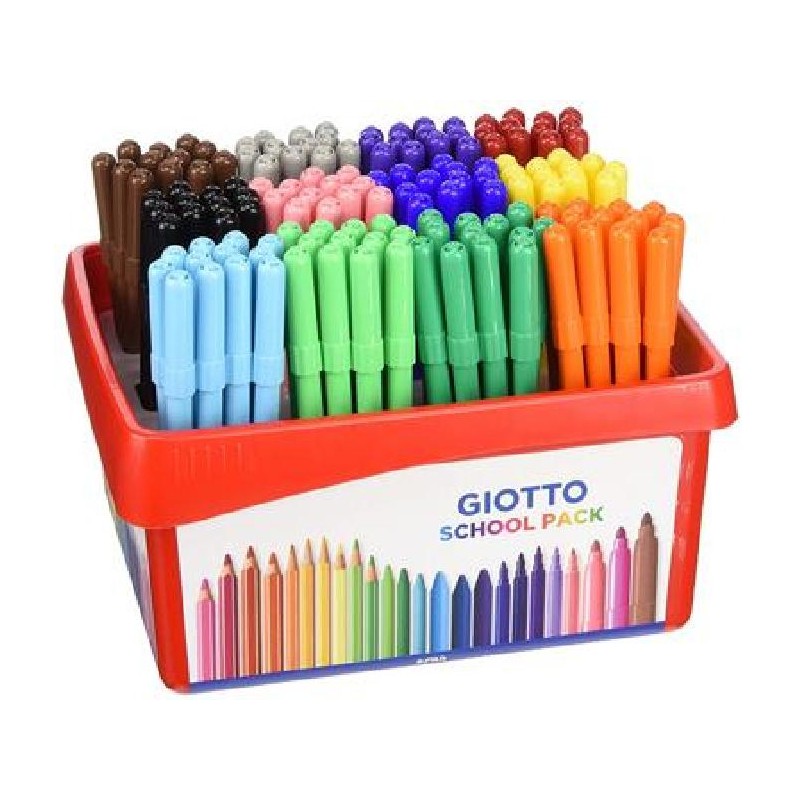 GIOTTO TURBOCOLOR SCHOOLPACK 144pz [FILA523800-00.jpg]