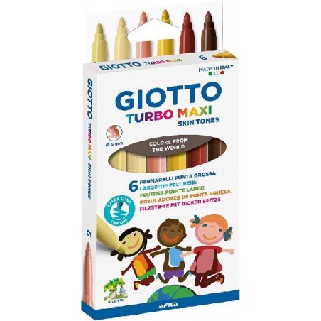 GIOTTO TURBOMAXI 6pz SKIN TONES [FILA527000-00.jpg]