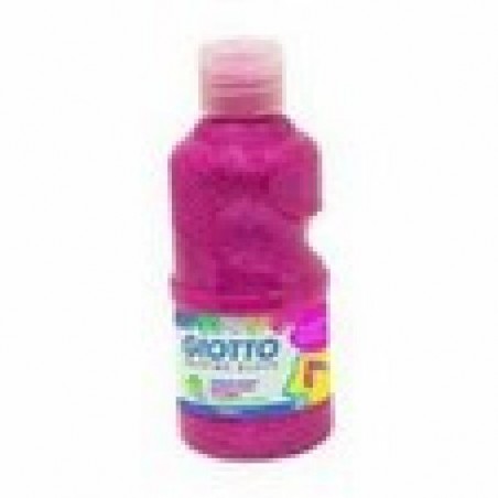GIOTTO TEMPERA GLITTER 250ml MAGENTA [FILA531203-00.jpg]