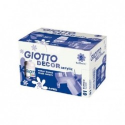 GIOTTO-DECOR-ACRYLIC 25ml BIANCO [FILA538101-00.jpg]