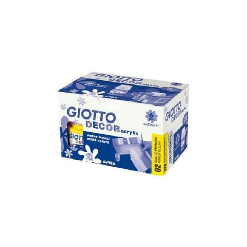 GIOTTO-DECOR-ACRYLIC 25ml GIALLO PRIMARI [FILA538102-00.jpg]