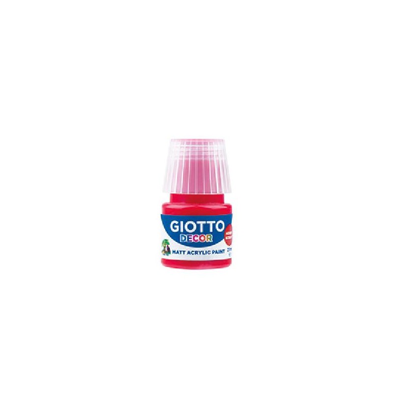 GIOTTO-DECOR-ACRYLIC 25ml ROSSO SCARLATT [FILA538108-00.jpg]