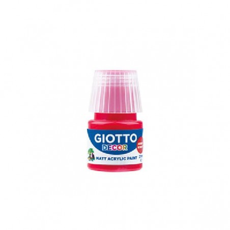 GIOTTO-DECOR-ACRYLIC 25ml ROSSO SCARLATT [FILA538108-00.jpg]