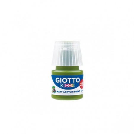 GIOTTO-DECOR-ACRYLIC 25ml VERDEoliva [FILA538112-00.jpg]