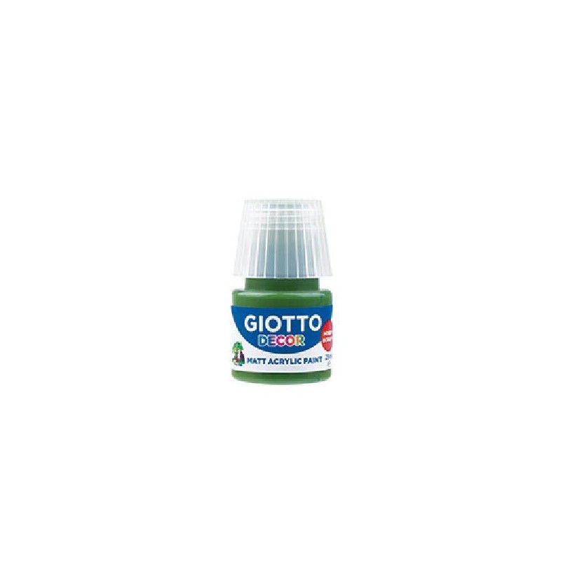 GIOTTO-DECOR-ACRYLIC 25ml VERDEbosco [FILA538113-00.jpg]