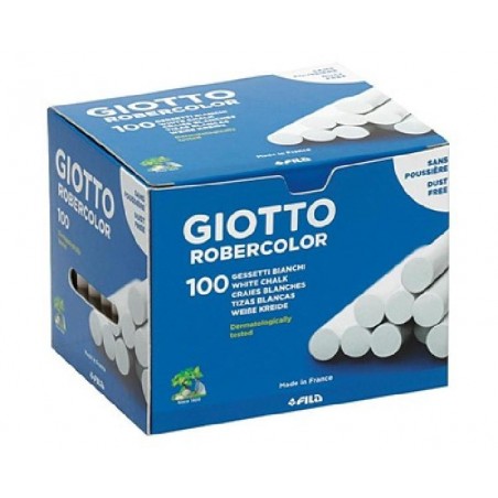 GESSI BIANCHI TONDI GIOTTO 100pz [FILA538800-00.jpg]