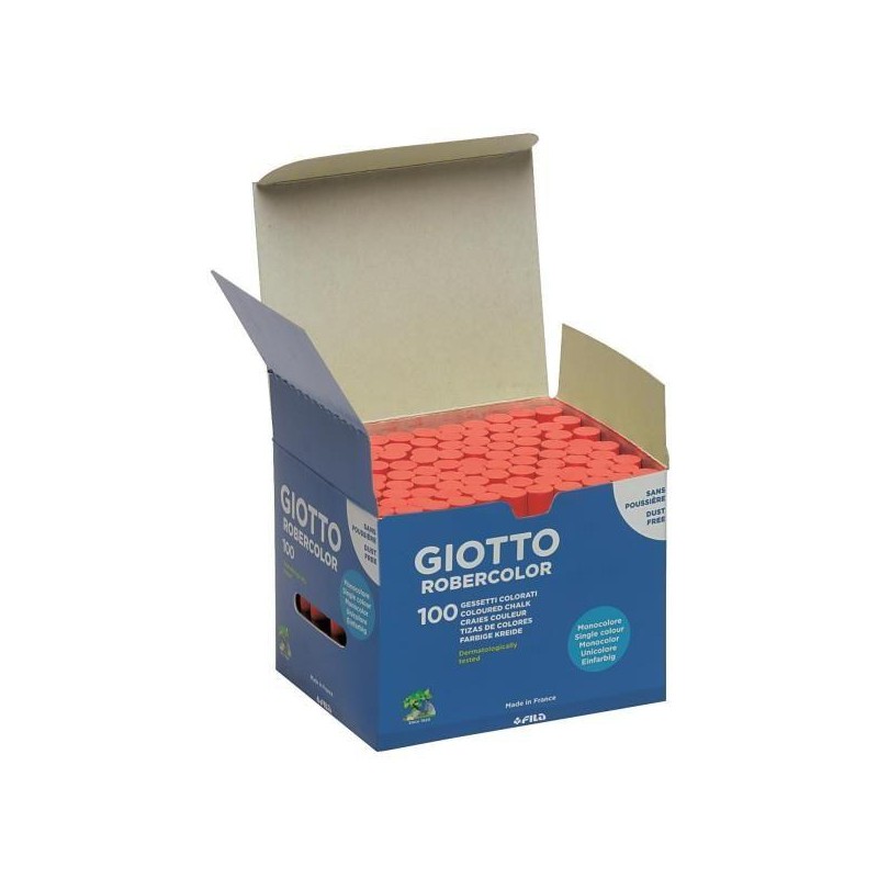 GESSO COLORTONDO 100pz ROSSO [FILA539603-00.jpg]