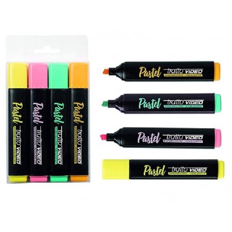 TRATTO VIDEO Blist.4pz PASTEL Ass. [FILA835800-00.jpg]