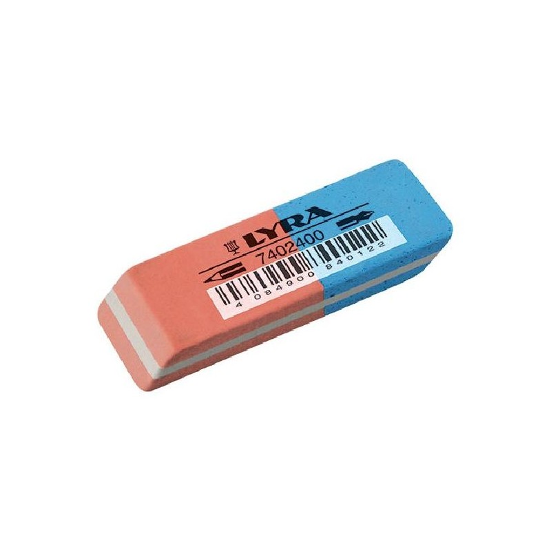 ---GOMMA LYRA ROSSO/BLU 40pz [FILA7402400-00.jpg]