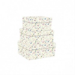 SET 3 SCATOLE GRANDI DOTS RAIMBOW KARTOS [K12150700-00.jpg]