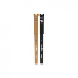 PENNA CANCELLOTTA BLU 24pz GATTO/QUOKKA [1172442-00.jpg]